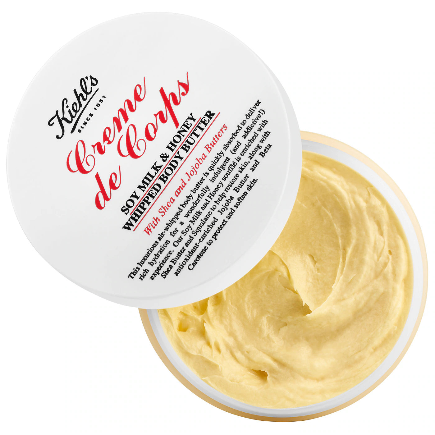 KIEHL'S - Creme de Corps Soy Milk & Honey Whipped Body Butter | 226 g