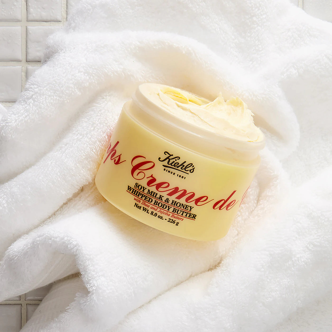 KIEHL'S - Creme de Corps Soy Milk & Honey Whipped Body Butter | 226 g