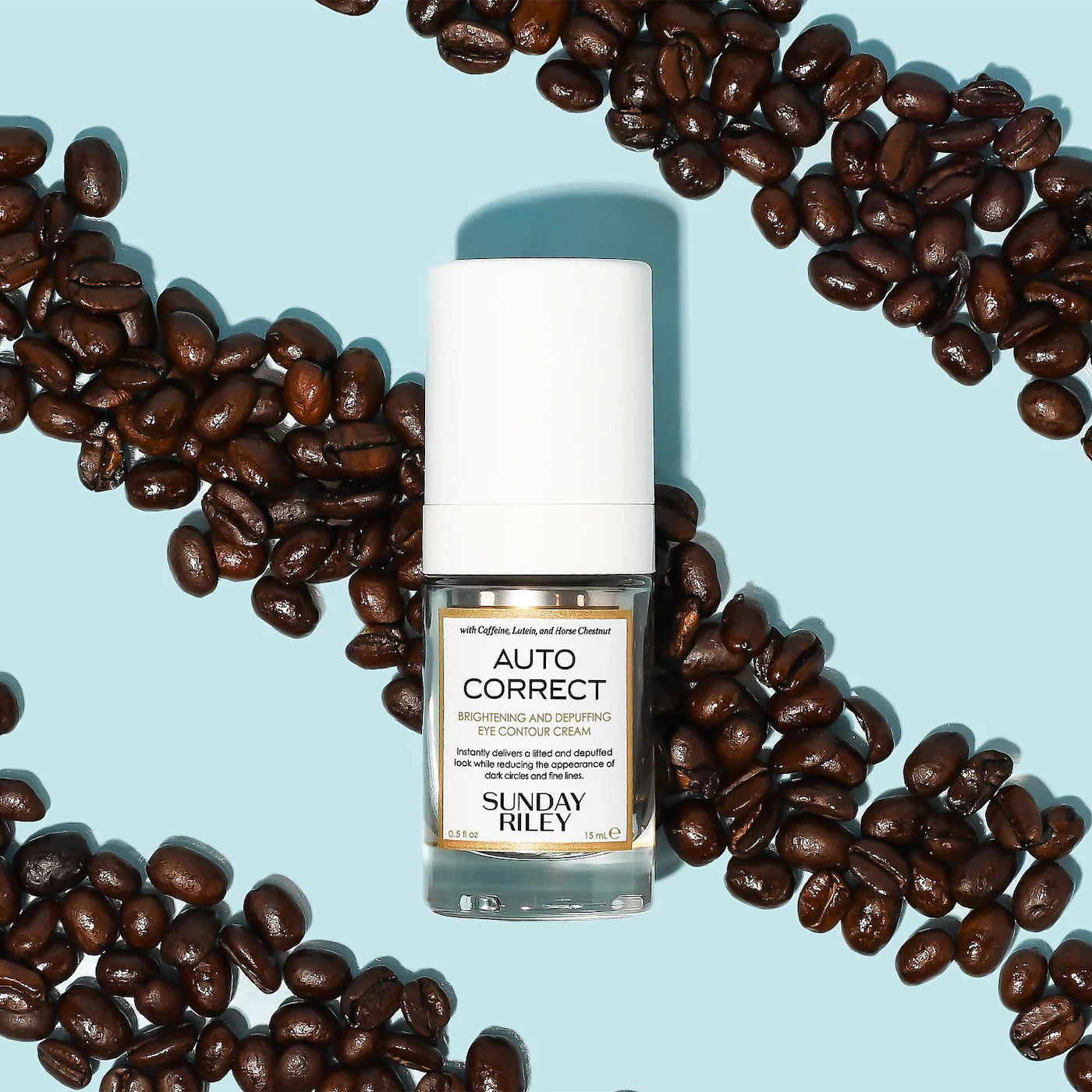 Sunday Riley - Auto Correct Brightening + Depuffing Eye Cream for Dark Circles