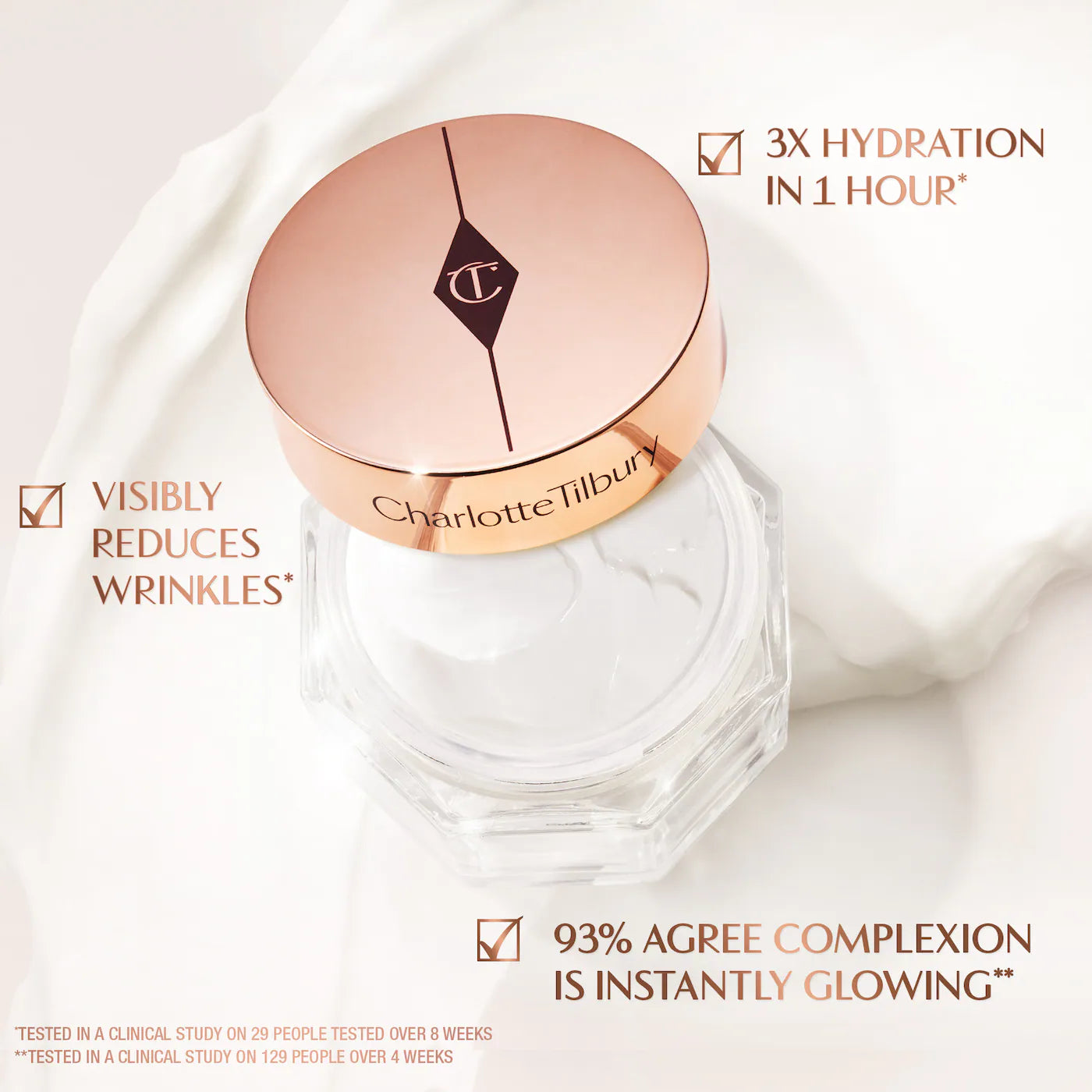 Charlotte Tilbury - Magic Cream Moisturizer with Hyaluronic Acid