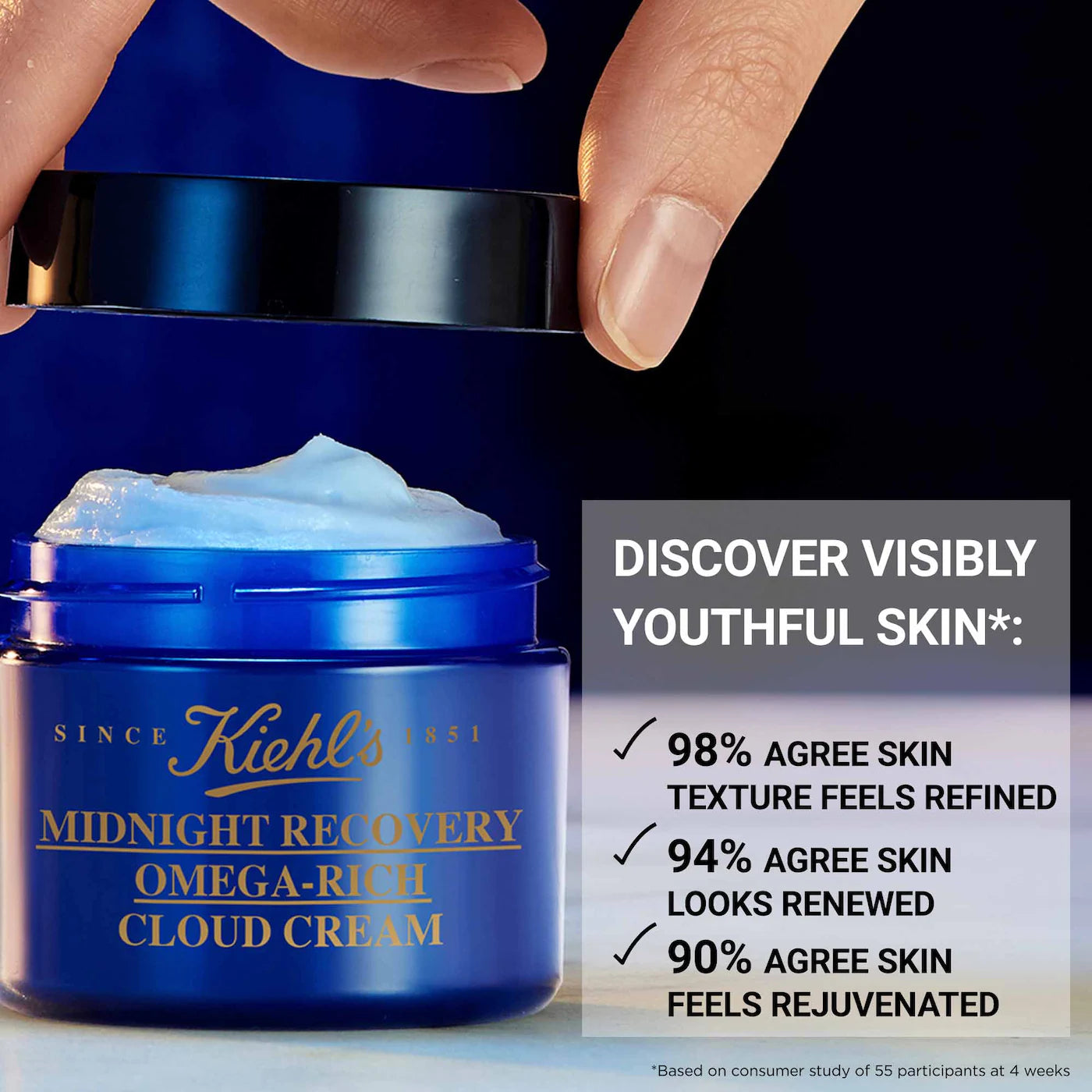 Kiehl's - Midnight  Recovery Omega-Rich Cloud Cream | 50 mL