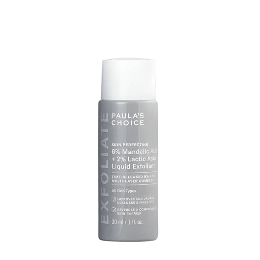 Paula's Choice - Skin Perfecting 6% Mandelic Acid + 2% Lactic Acid Liquid Exfoliant | 30 mL