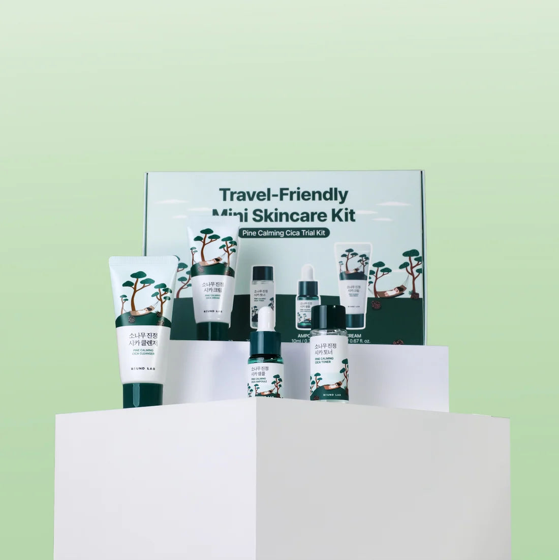 ROUND LAB - Pine Calming Cica trial kit