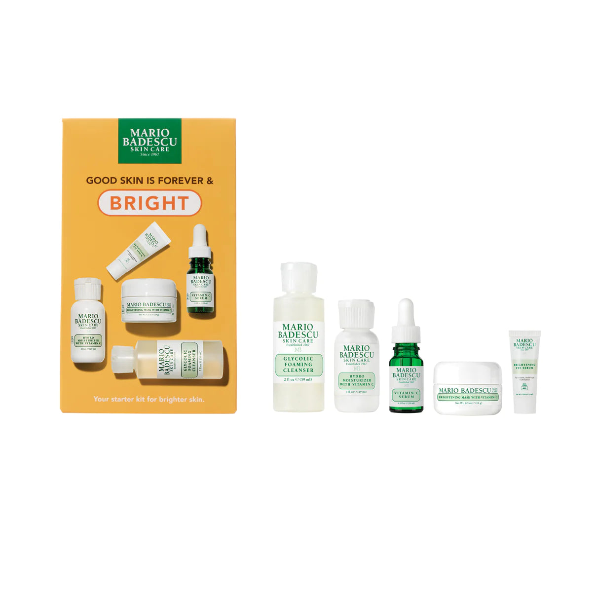 Mario Badescu - Good Skin Is Forever & Bright | Radiance Kit