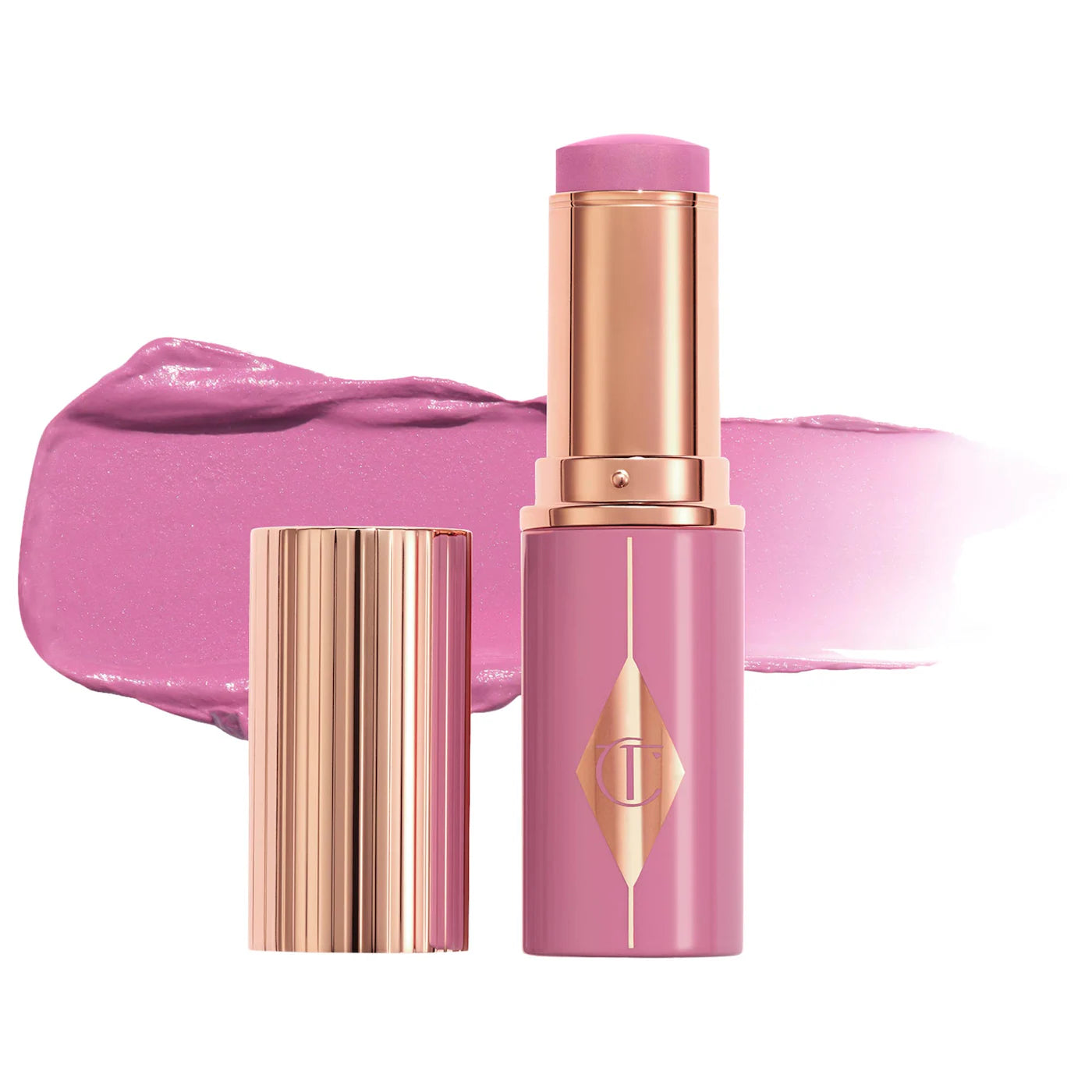 Charlotte Tilbury - Unreal Lip + Cheek Glow Blush Stick with Hyaluronic Acid