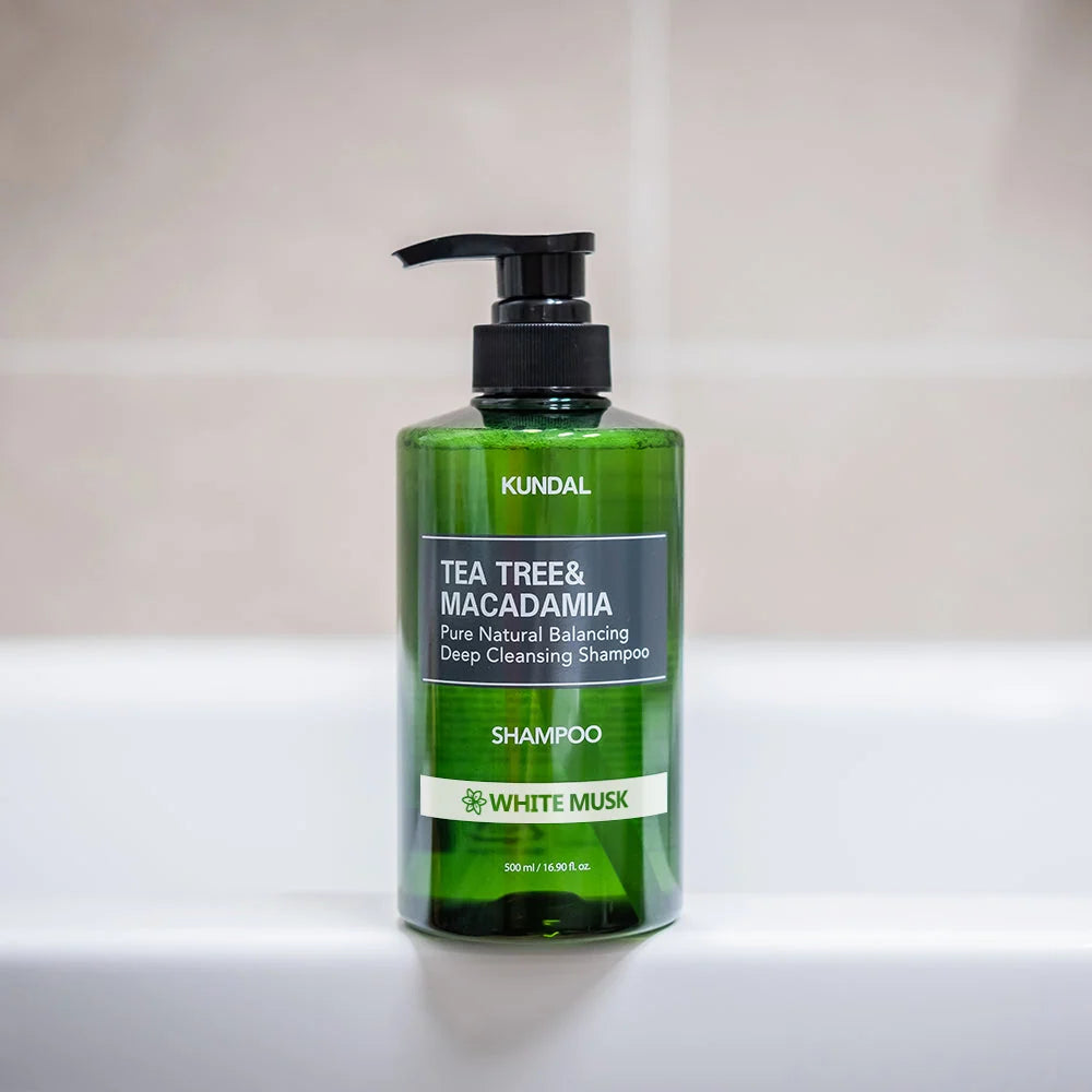 KUNDAL - Tea Tree & Macadamia Deep Cleansing Shampoo | 500ML