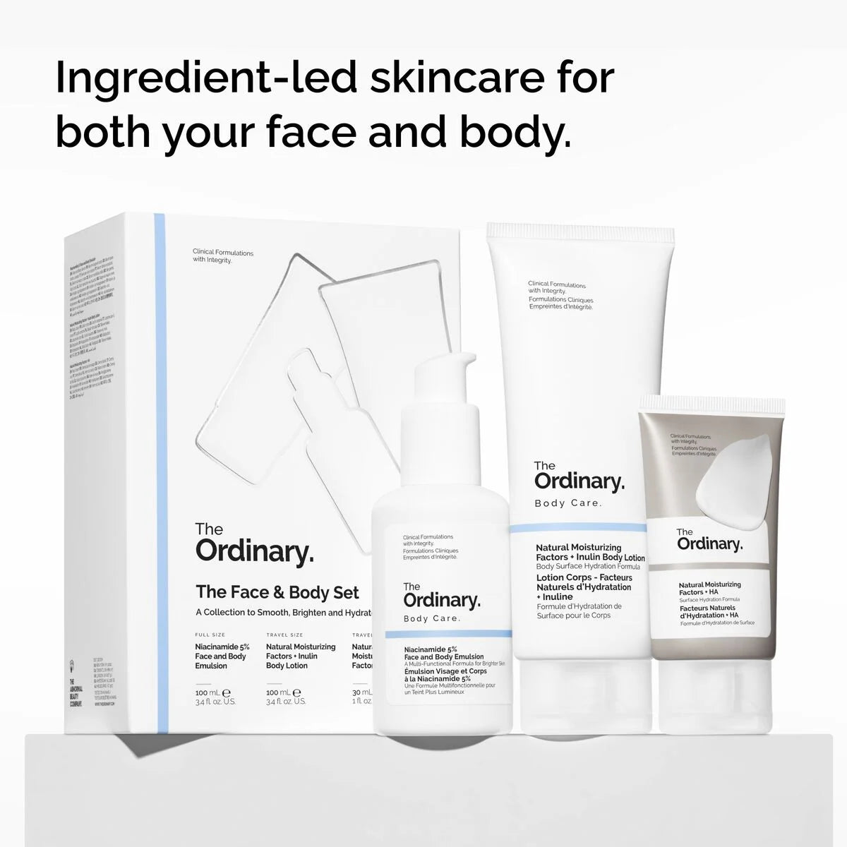 The Ordinary - The Face & Body Set