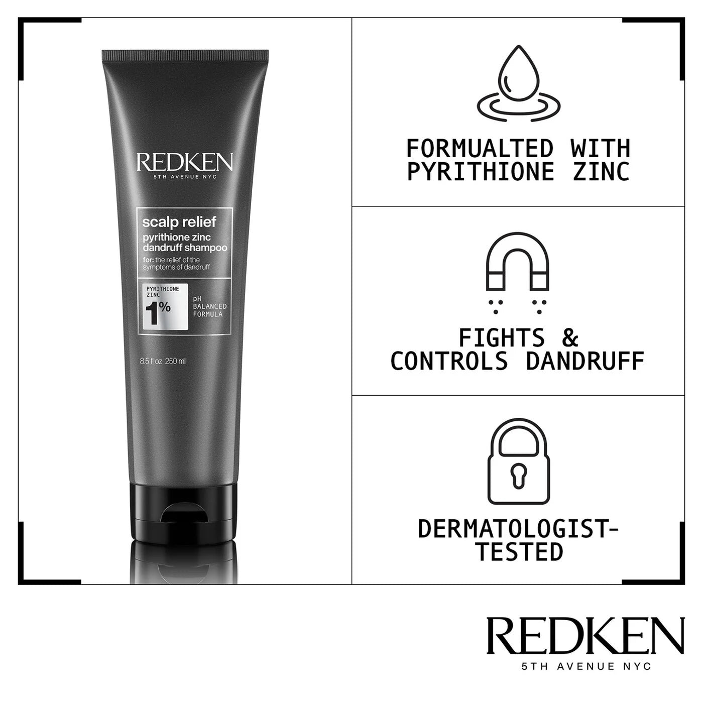 Redken - Scalp Relief Dandruff Control Shampoo | 250 mL