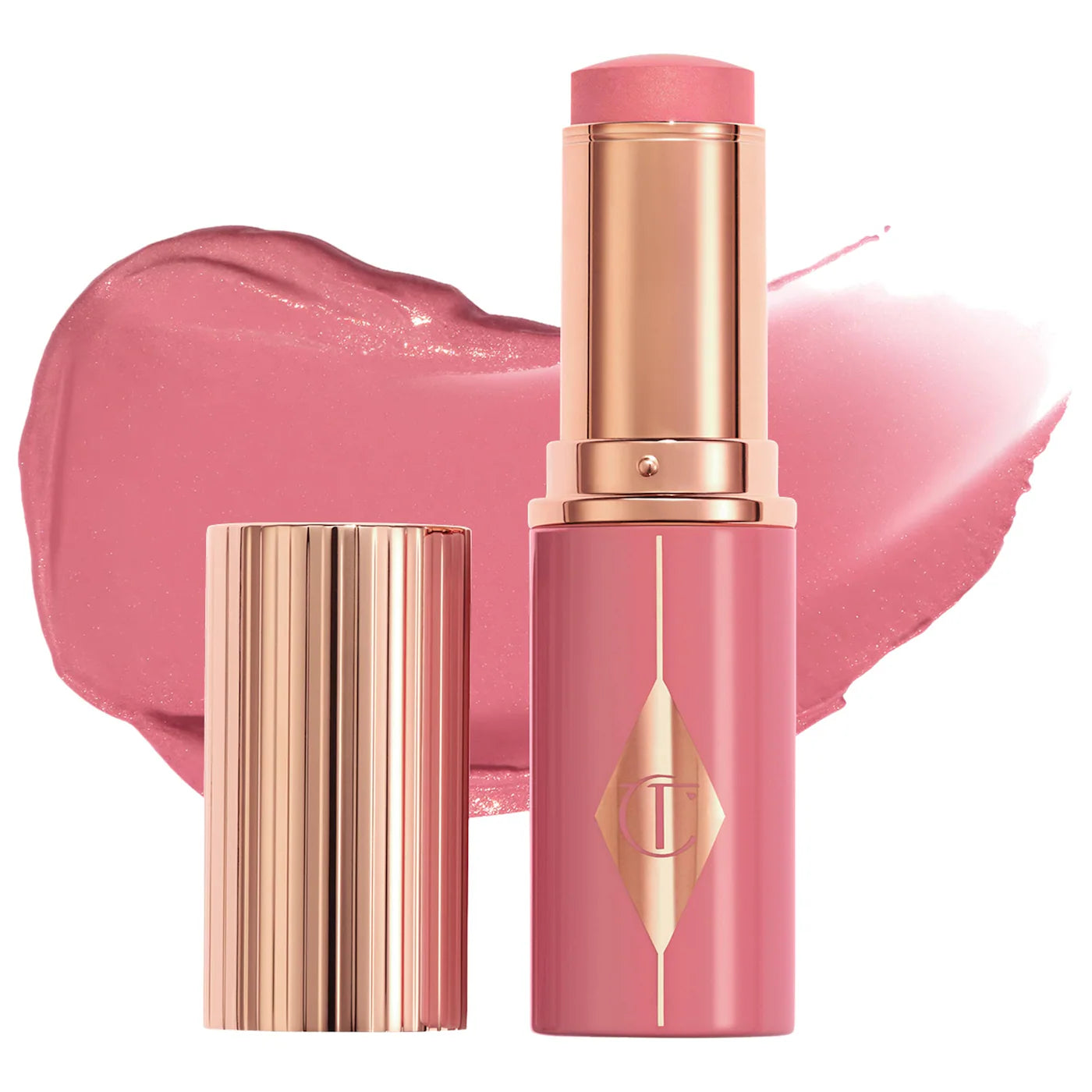 Charlotte Tilbury - Unreal Lip + Cheek Glow Blush Stick with Hyaluronic Acid