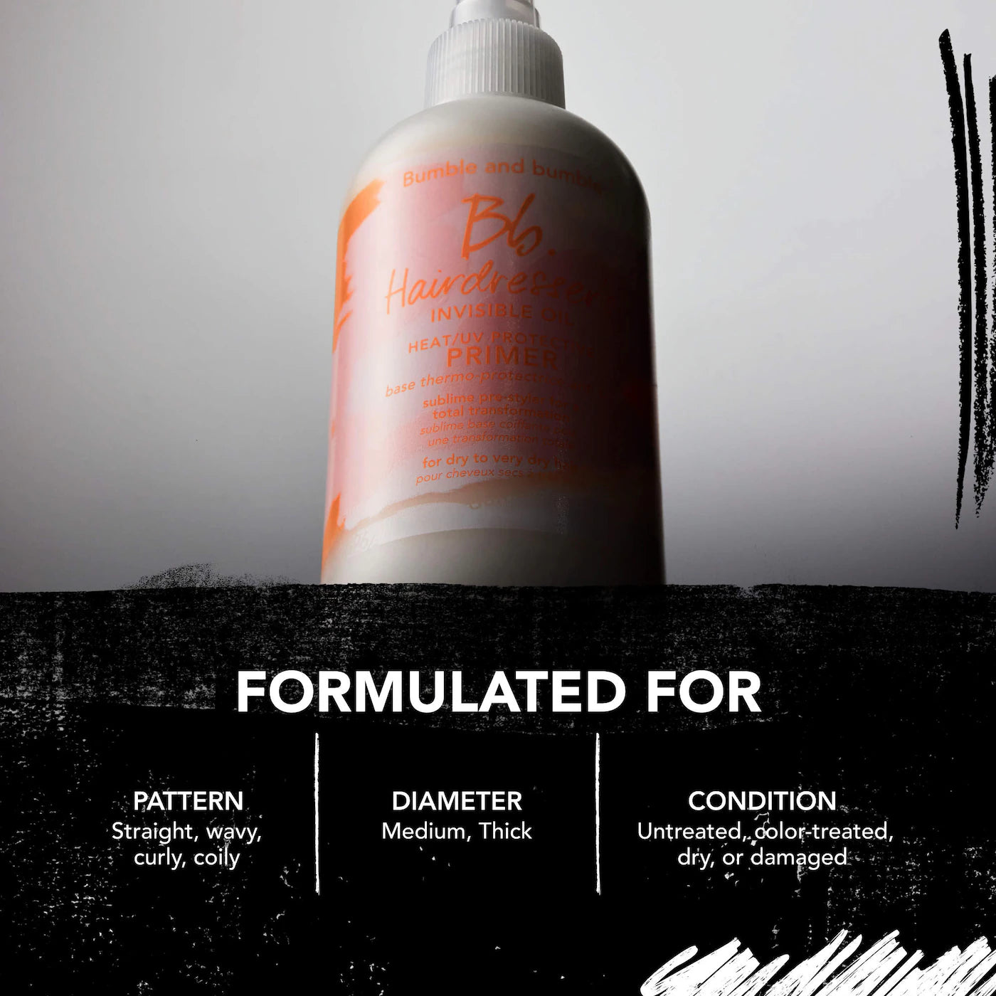 Bumble and bumble - Hairdresser’s Invisible Oil Heat Protectant Leave In Conditioner Primer