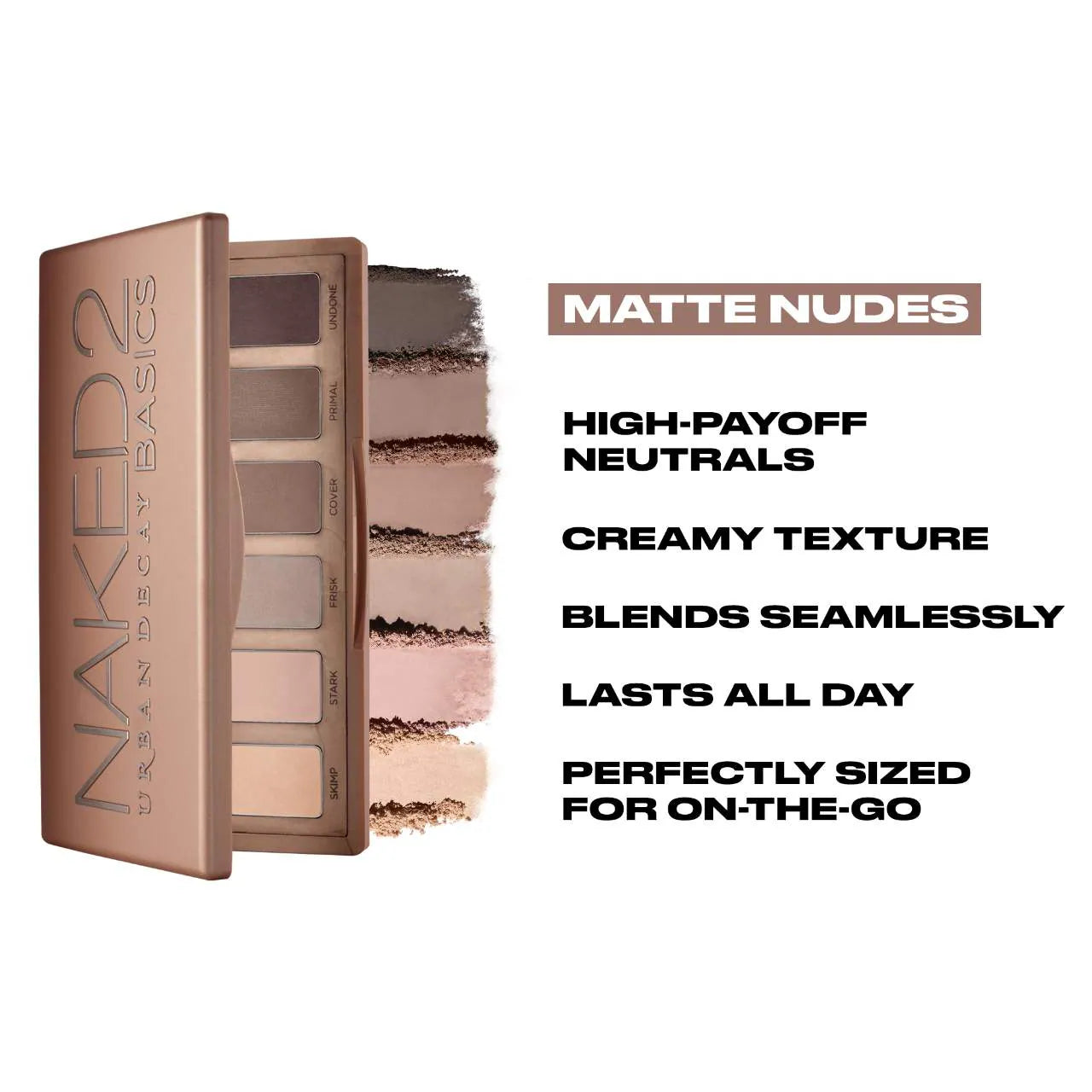 Urban Decay - Naked2 Basics Matte Eyeshadow Palette