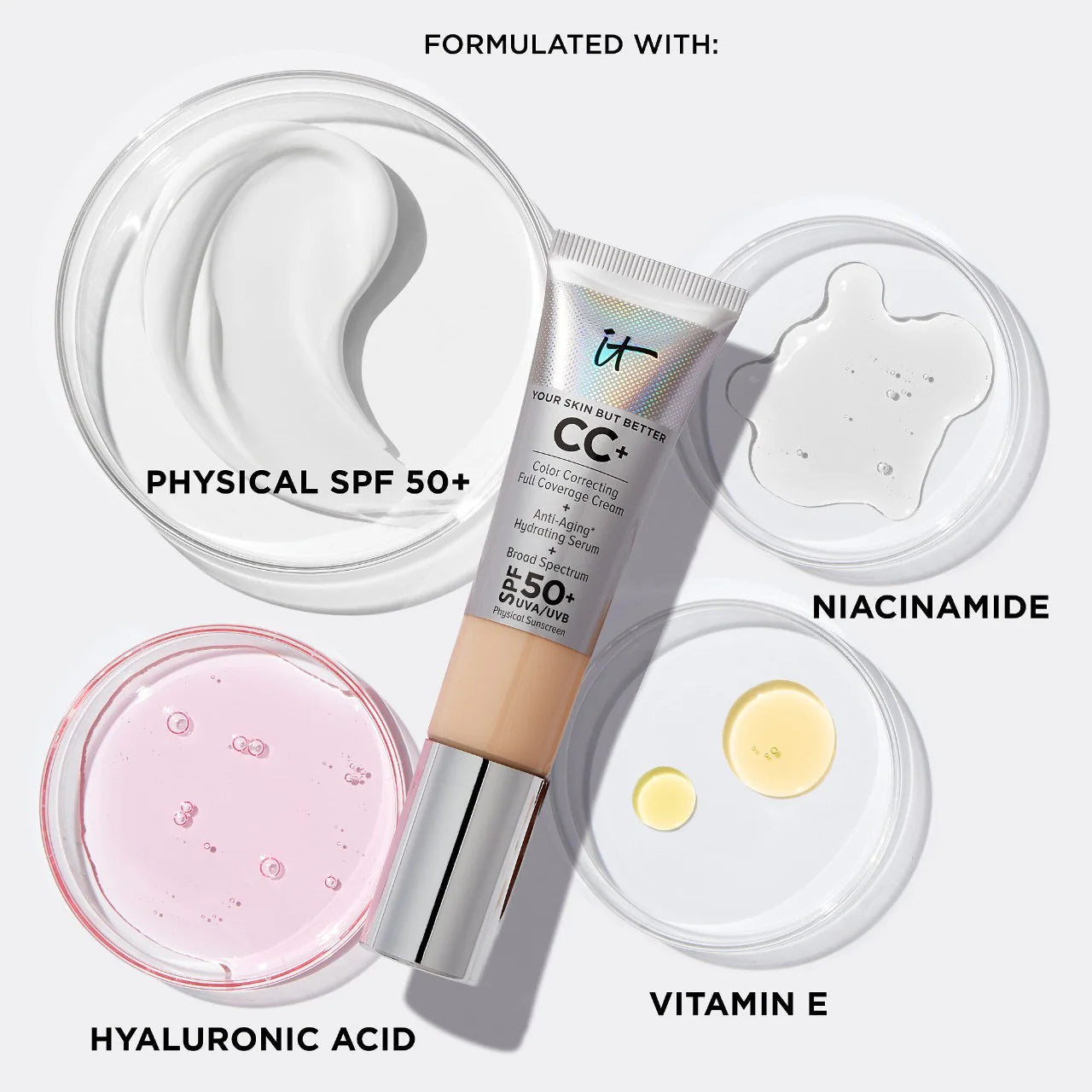 IT Cosmetics - CC+ Cream Full Coverage Color Correcting