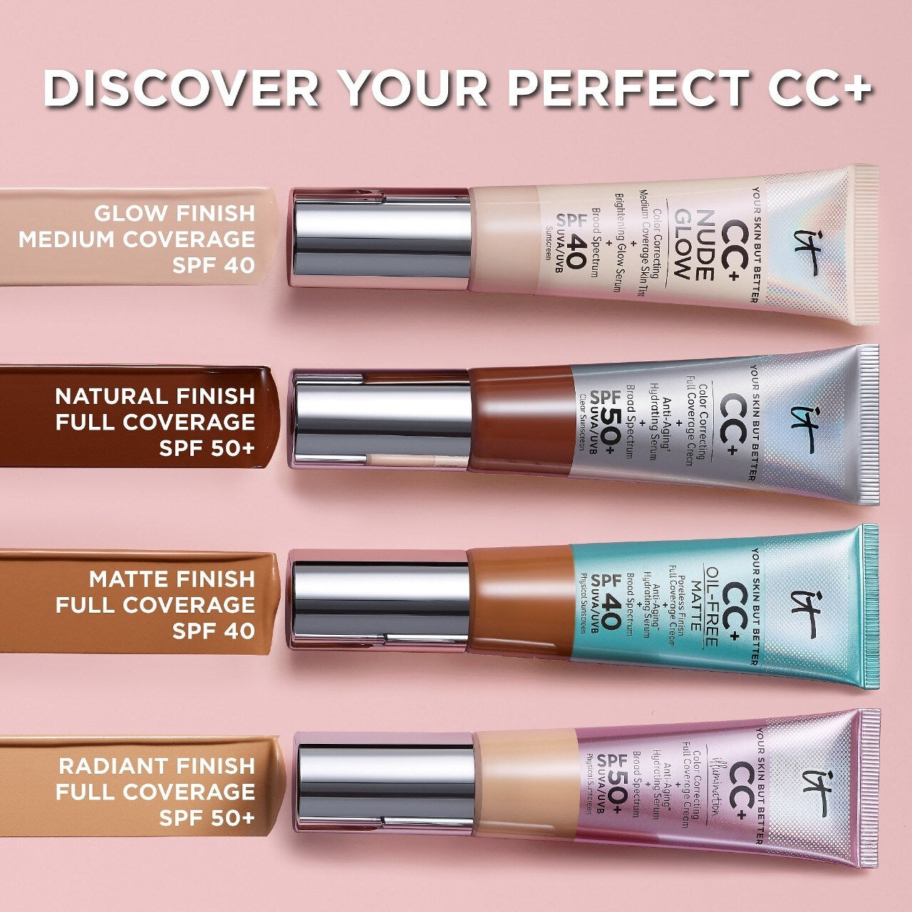 6 IT Cosmetics newest CC+