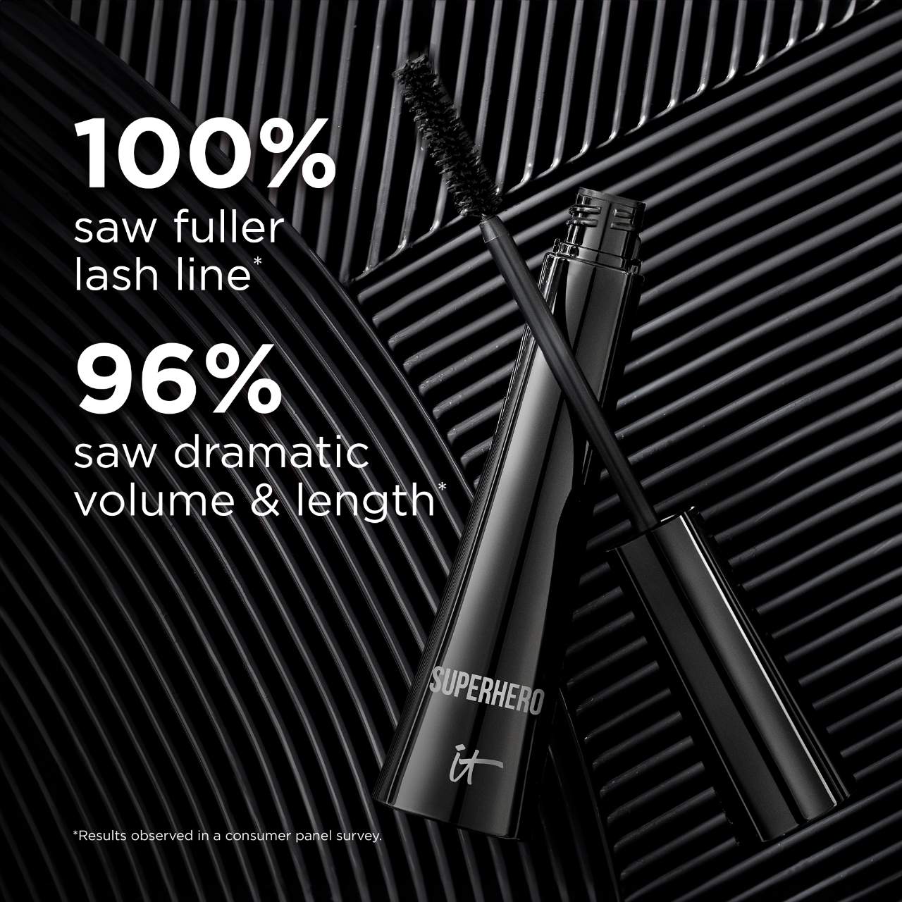 IT Cosmetics - Superhero Elastic Stretch Mascara | 9 mL