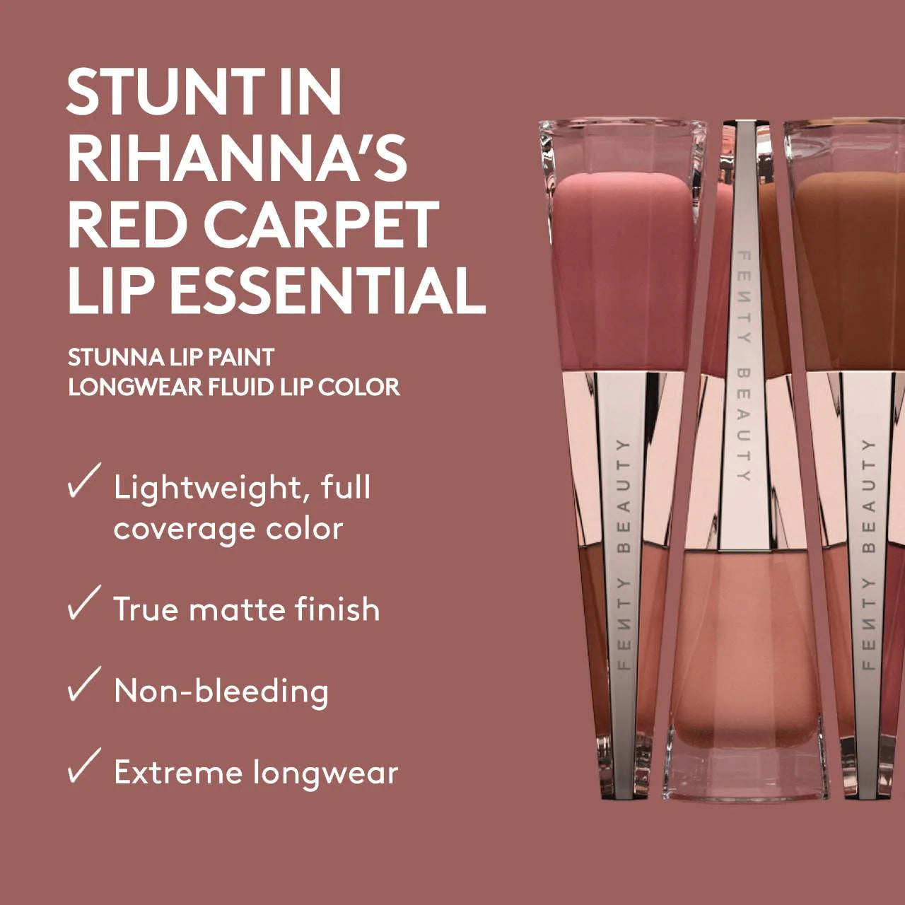 Fenty Beauty - Stunna Lip Paint Longwear Fluid Lip Color | 4 mL