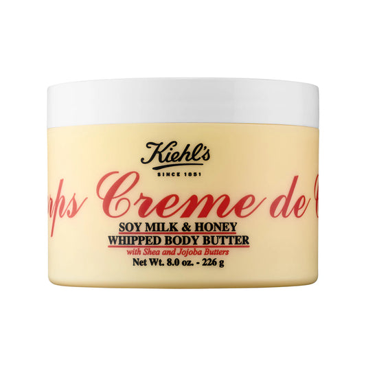 KIEHL'S - Creme de Corps Soy Milk & Honey Whipped Body Butter | 226 g