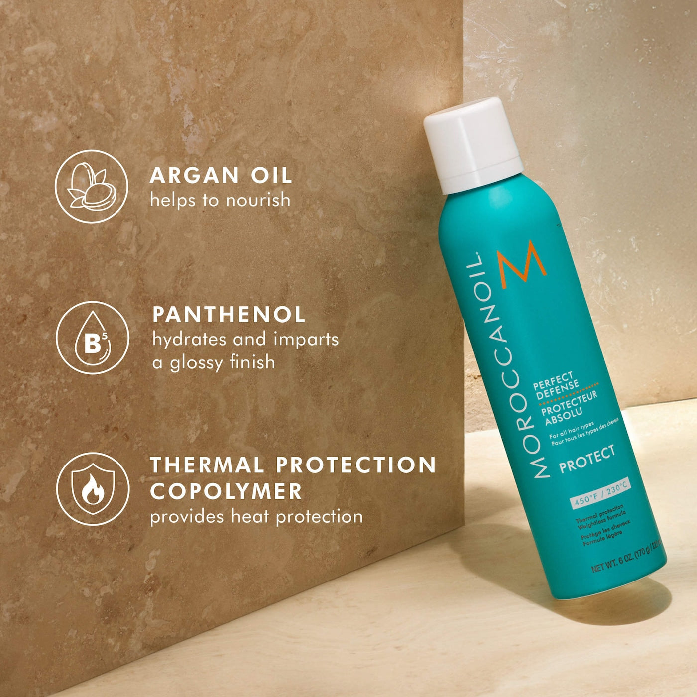 Moroccanoil - Perfect Defense Heat Protectant | 75 mL
