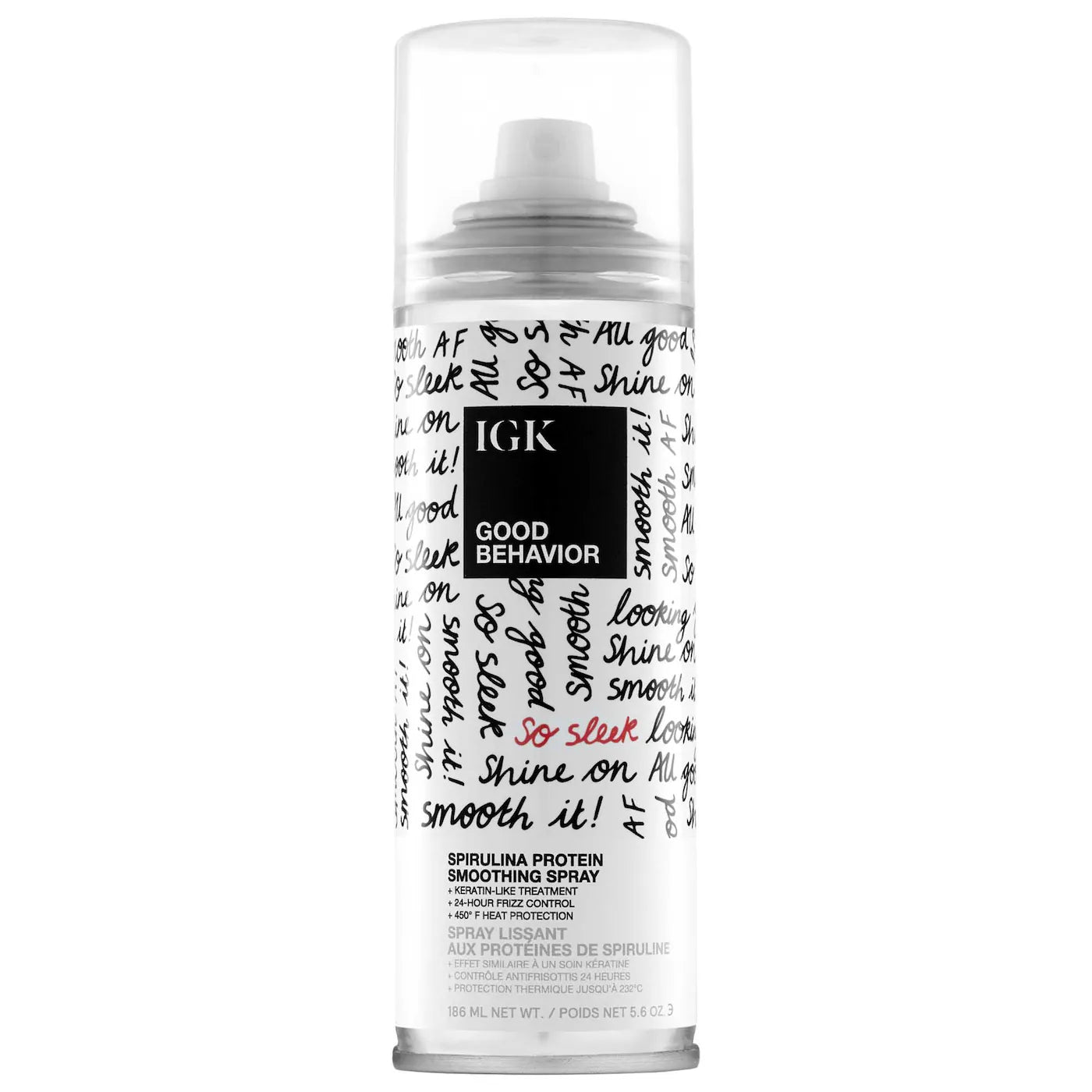 IGK - Good Behavior Spirulina Protein Anti-Frizz Smoothing Spray | 186 mL