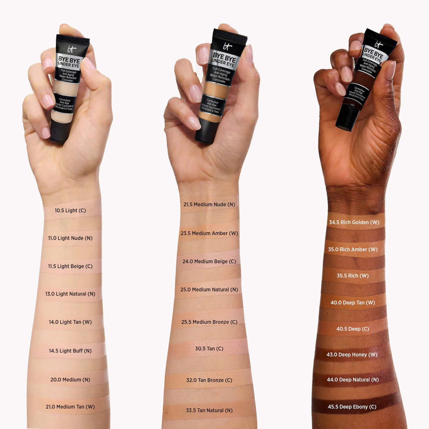 IT Cosmetics - Bye Bye Under Eye Full Coverage Anti-Aging Waterproof Concealer