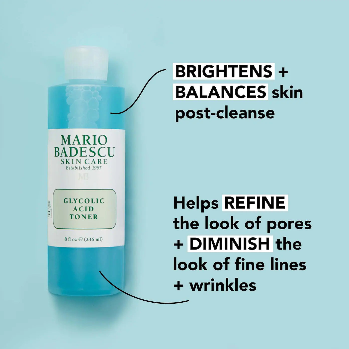 MARIO BADESCU - GLYCOLIC ACID TONER | 118 mL
