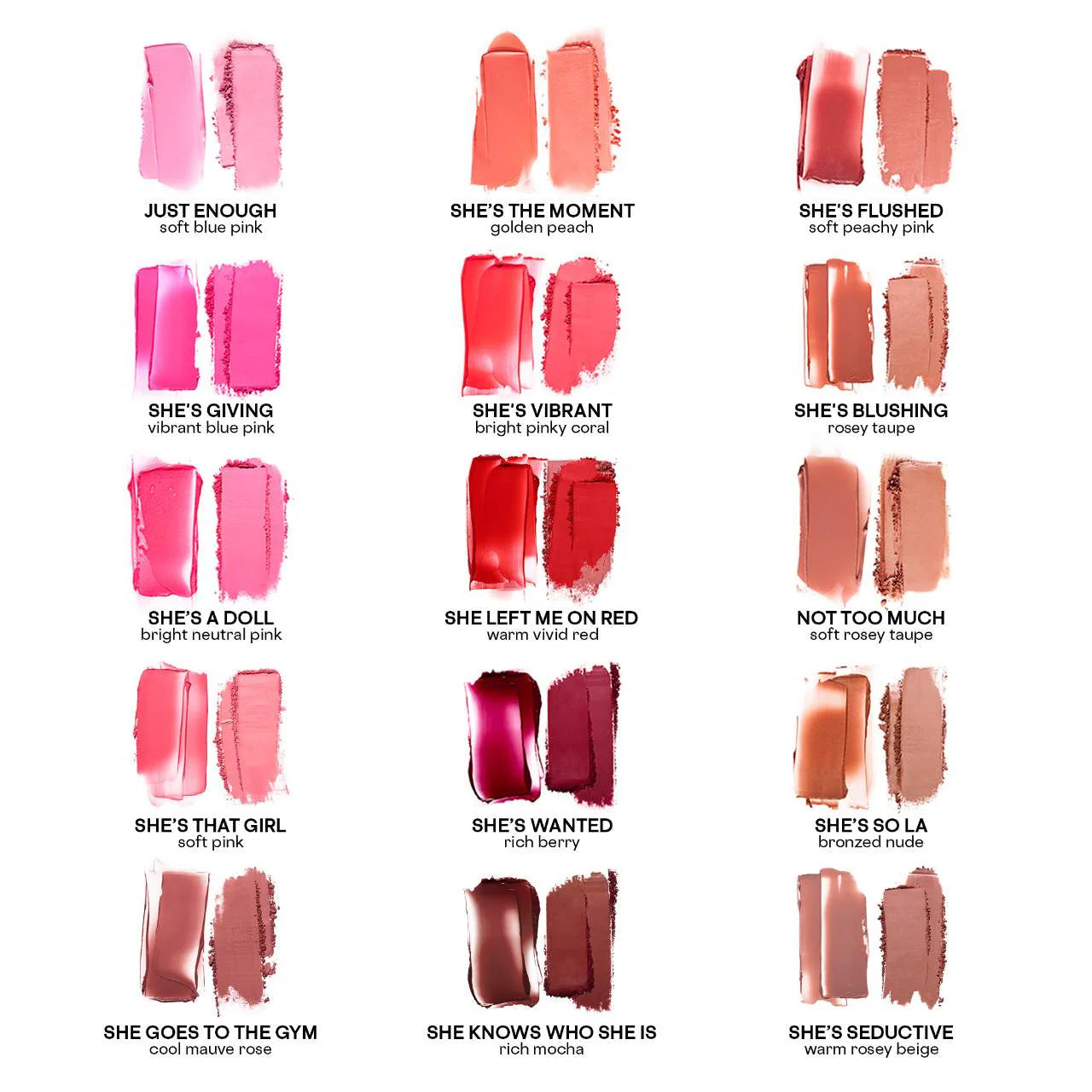 PATRICK TA - Mini Major Beauty Headlines - Double-Take Crème & Powder Blush | 2.5 g | She's That Girl - soft pink