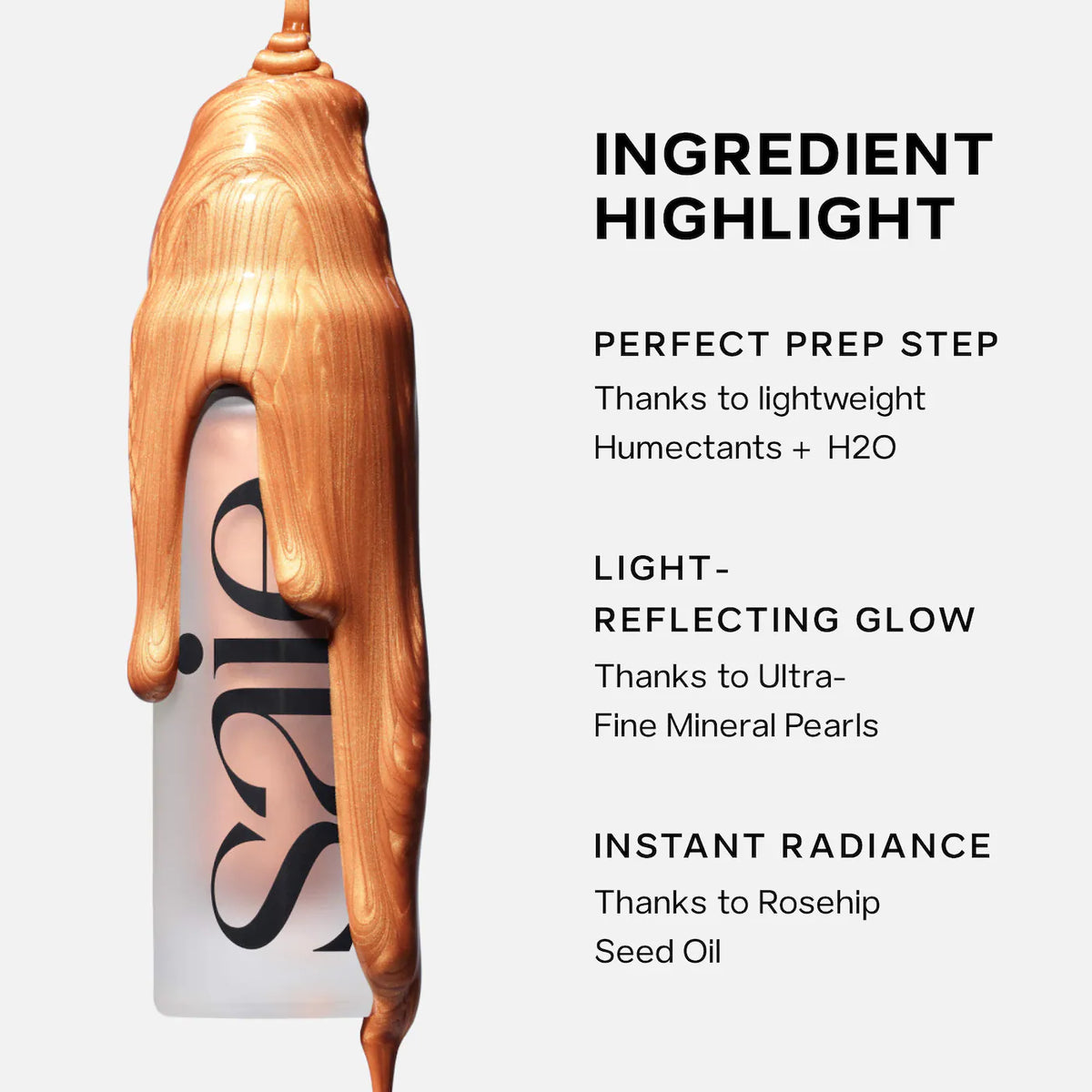 Saie - Glowy Super Gel Lightweight Dewy Highlighter