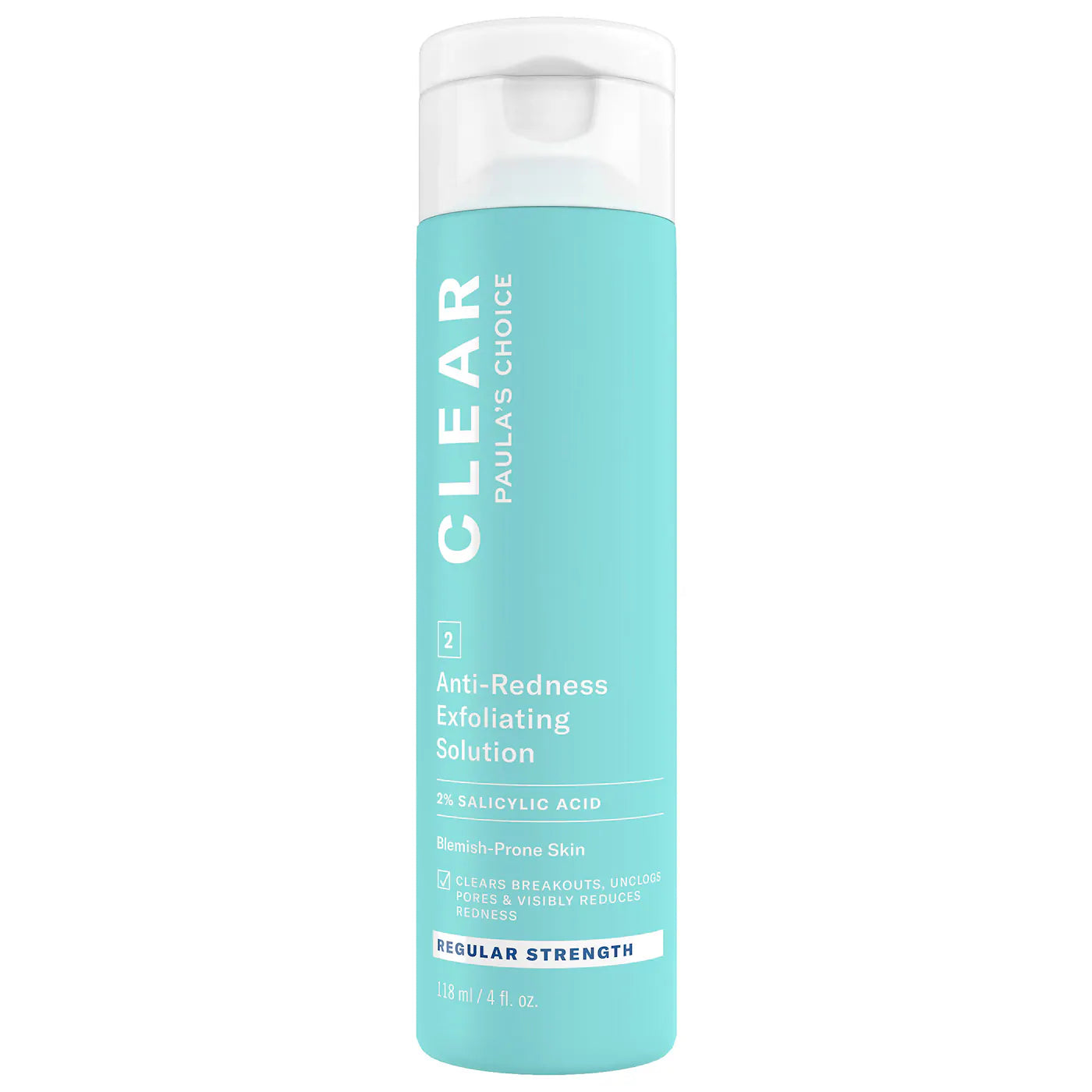 Paula's Choice - CLEAR Regular Strength Anti-Redness Exfoliating Solution With 2% Salicylic Acid | 177 mL