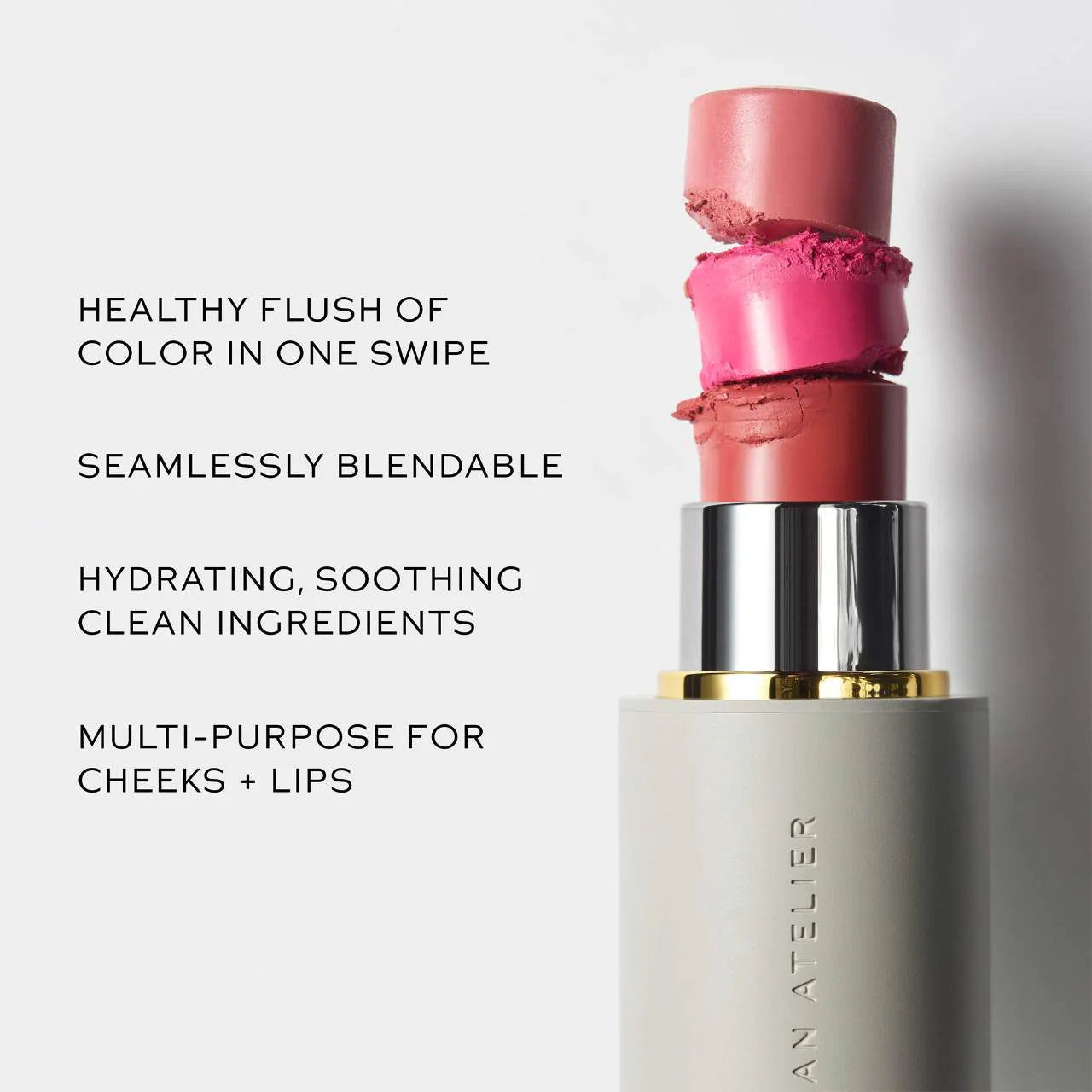 Westman Atelier - Baby Cheeks Lip + Cheek Cream Blush Stick | FULL SIZE