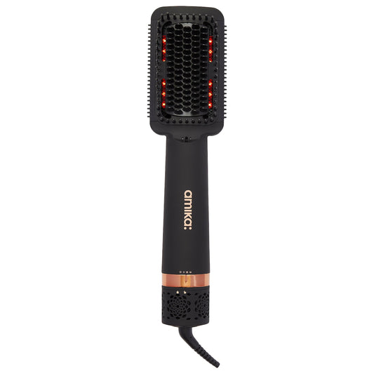 amika - Double Agent 2-in-1 Straightening Blow Dryer Brush