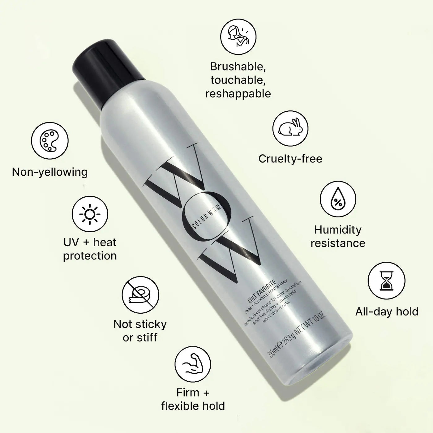 COLOR WOW - Cult Favorite Firm + Flexible Hairspray | 295 mL
