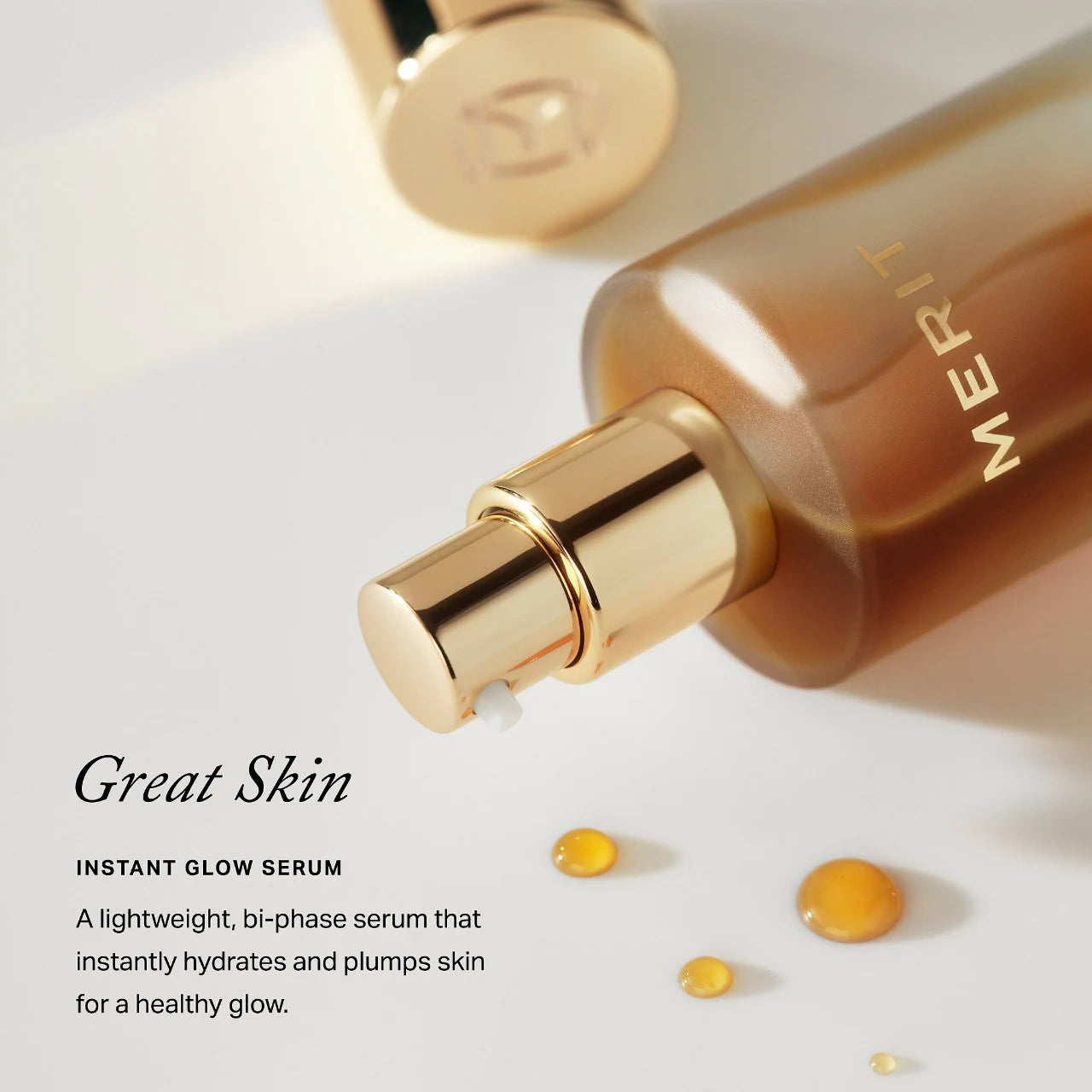 MERIT - Great Skin Instant Glow Serum with Niacinamide and Hyaluronic Acid | 50 mL