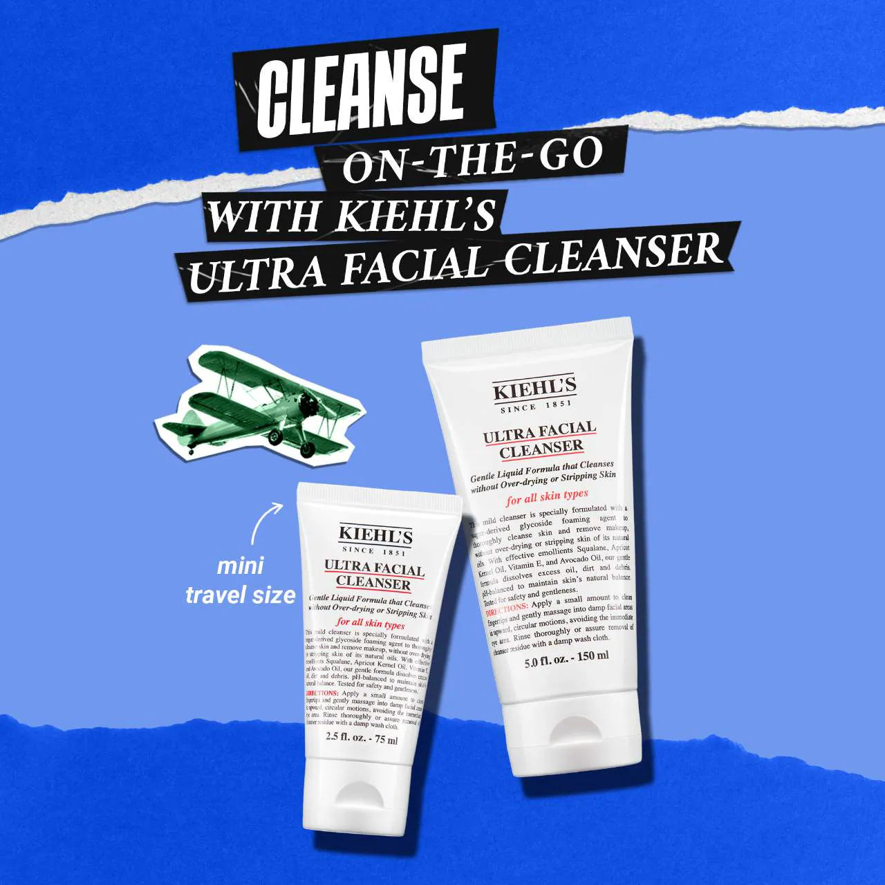 Kiehl's - Ultra Facial Cleanser | 75 mL