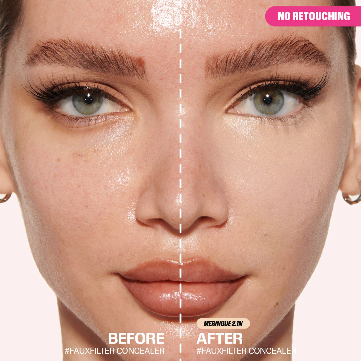 Huda Beauty - #FauxFilter Luminous Matte Buildable Coverage Crease Proof Concealer | 9 mL