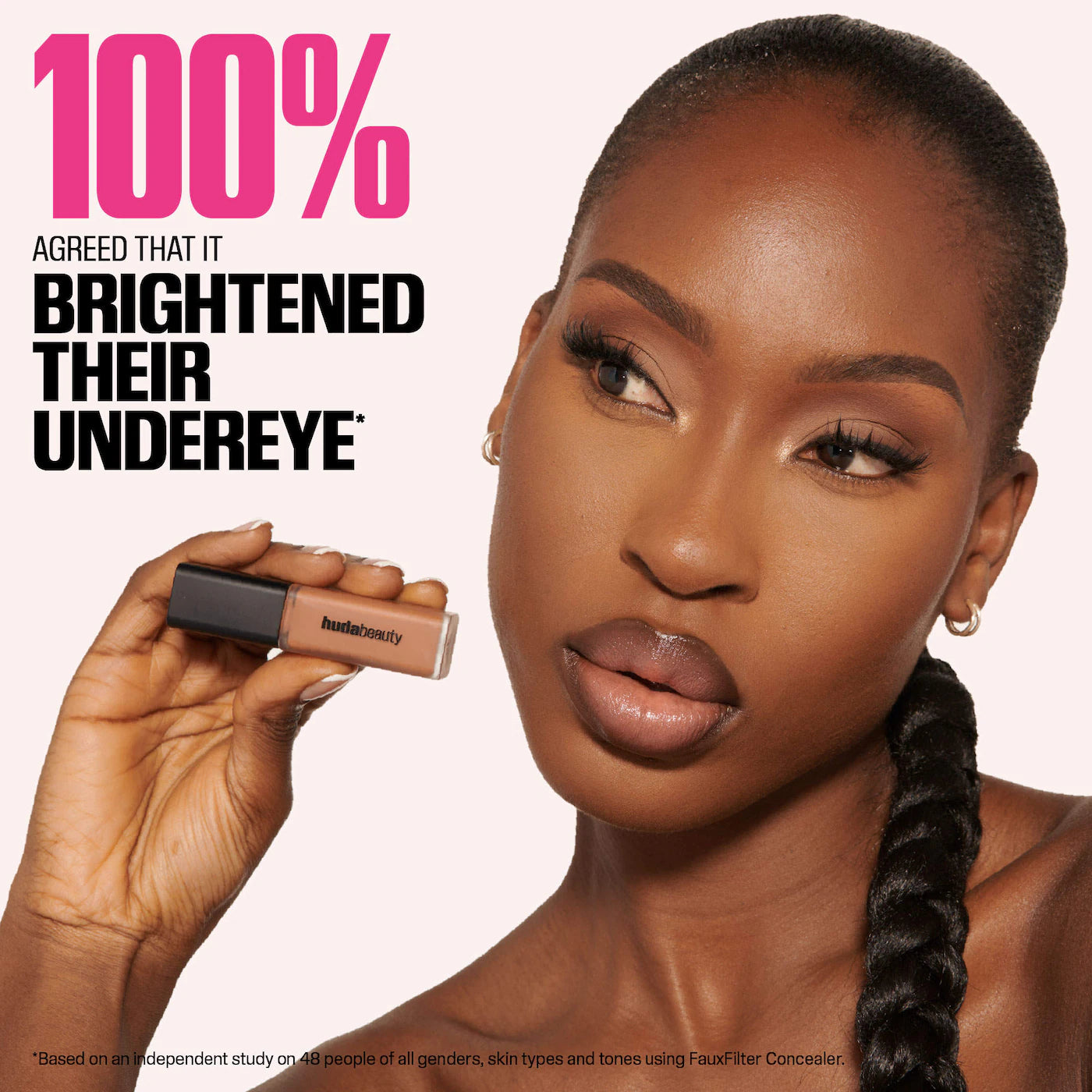 Huda Beauty - #FauxFilter Luminous Matte Buildable Coverage Crease Proof Concealer | 9 mL