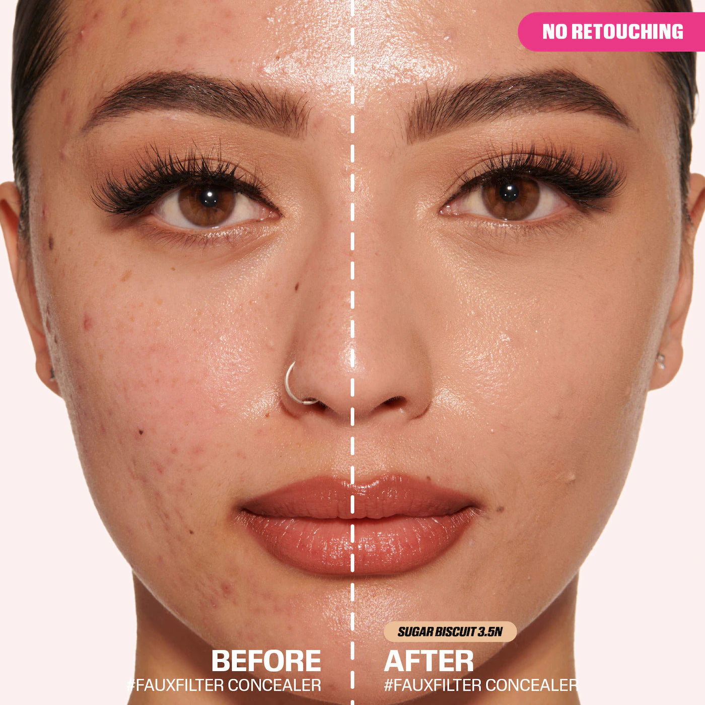 Huda Beauty - #FauxFilter Luminous Matte Buildable Coverage Crease Proof Concealer | 9 mL