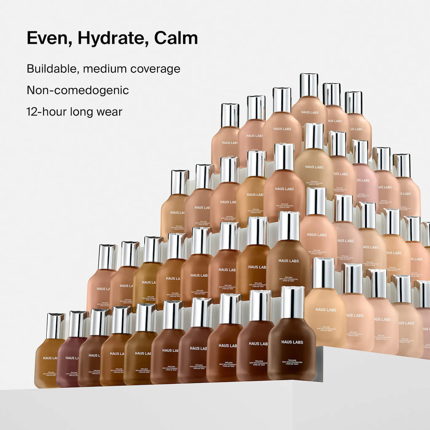 HAUS LABS - TRICLONE SKIN TECH MEDIUM COVERAGE FOUNDATION