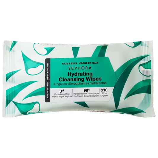 SEPHORA COLLECTION - Cleansing + Exfoliating Wipes | 10 Wipes