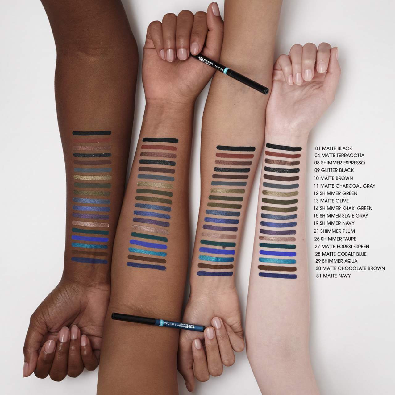 SEPHORA COLLECTION - Waterproof 12HR Retractable Eyeliner Pencil
