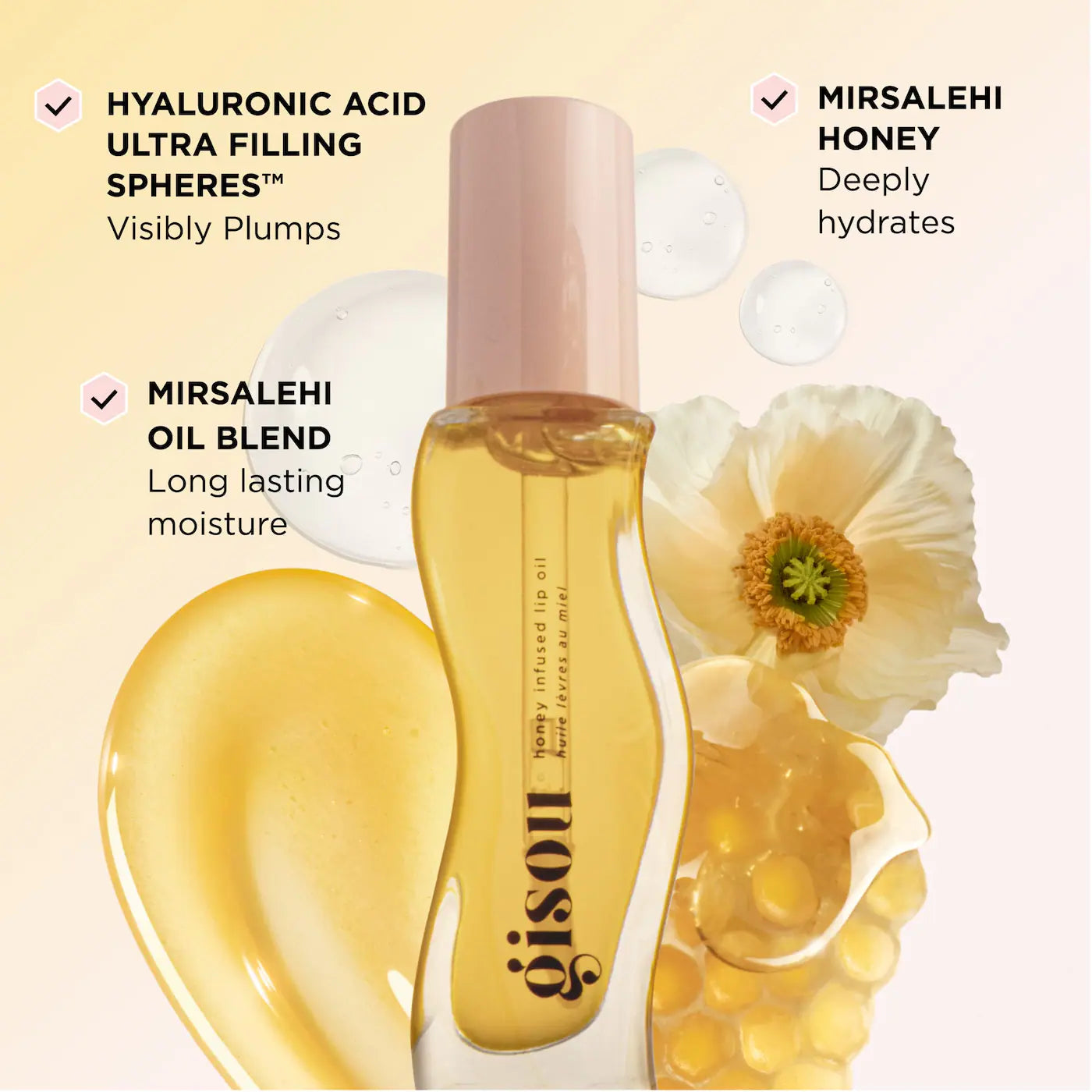 Gisou - Honey Infused Lip Oil | 8 mL