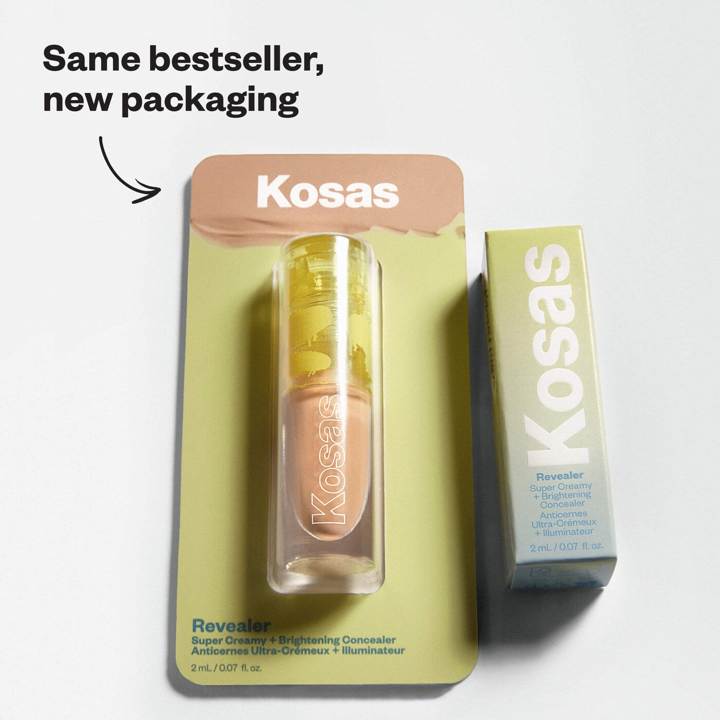 Kosas - Revealer Super Creamy + Brightening Concealer with Caffeine and Hyaluronic Acid | MINI