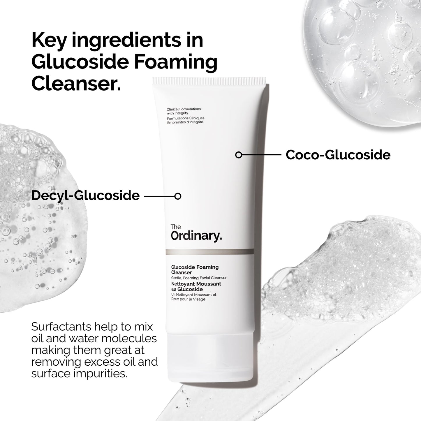 The Ordinary - Glucoside Foaming Cleanser | 150 mL