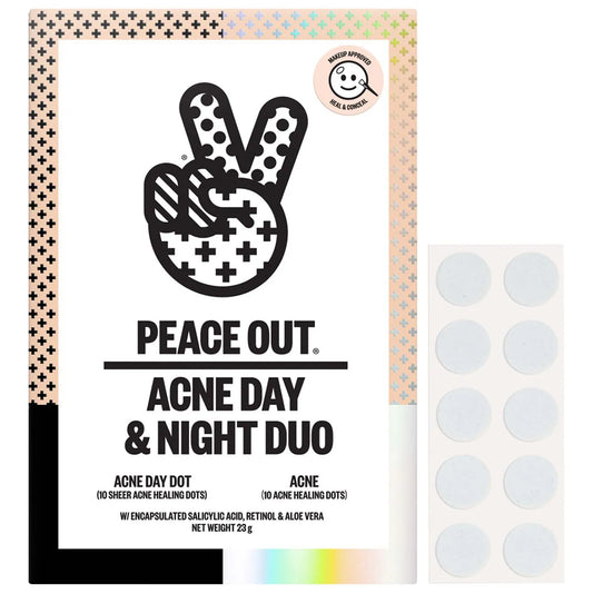 Peace Out - Acne Salicylic Acid Day & Night Duo