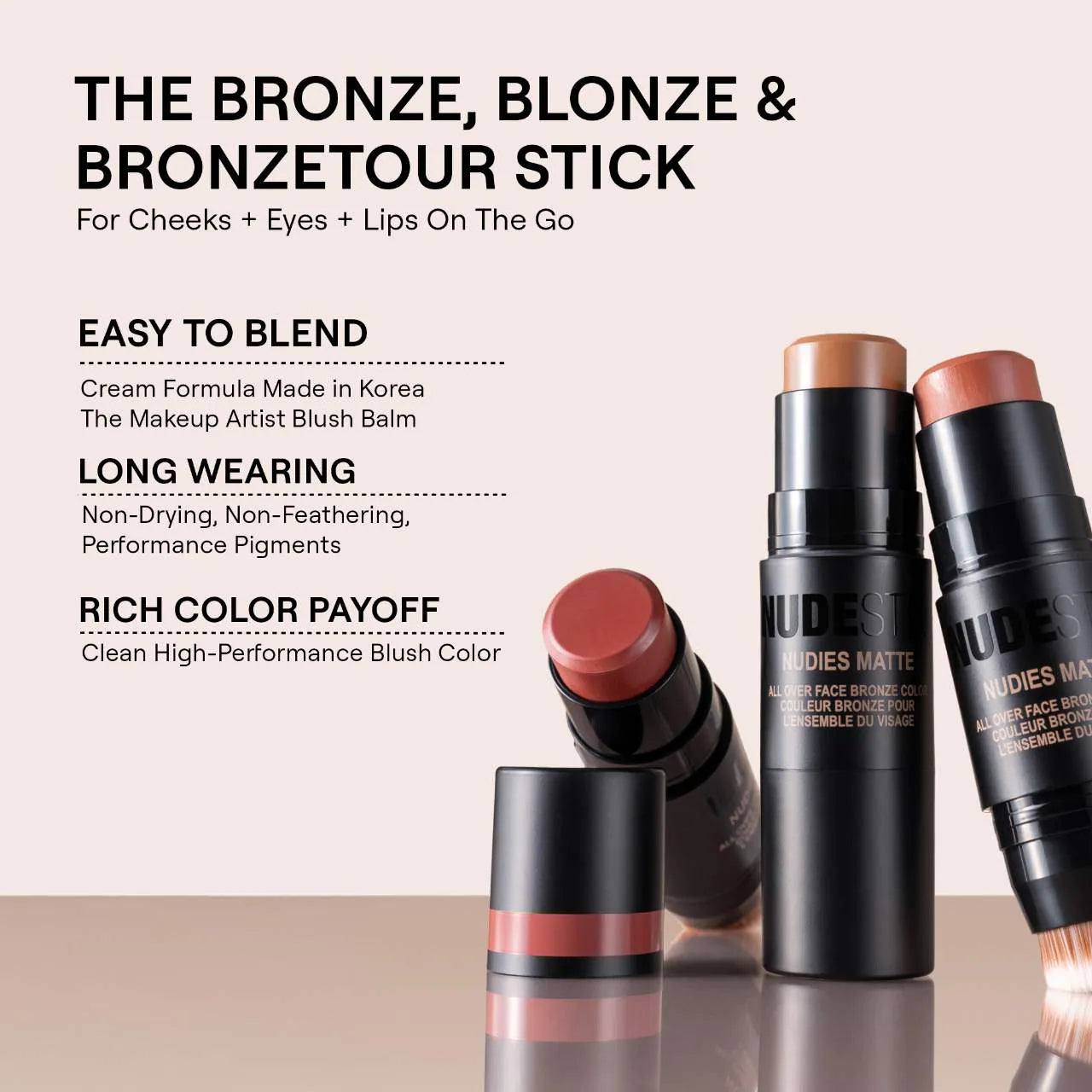 NUDESTIX - Nudies Cream Bronzer Stick