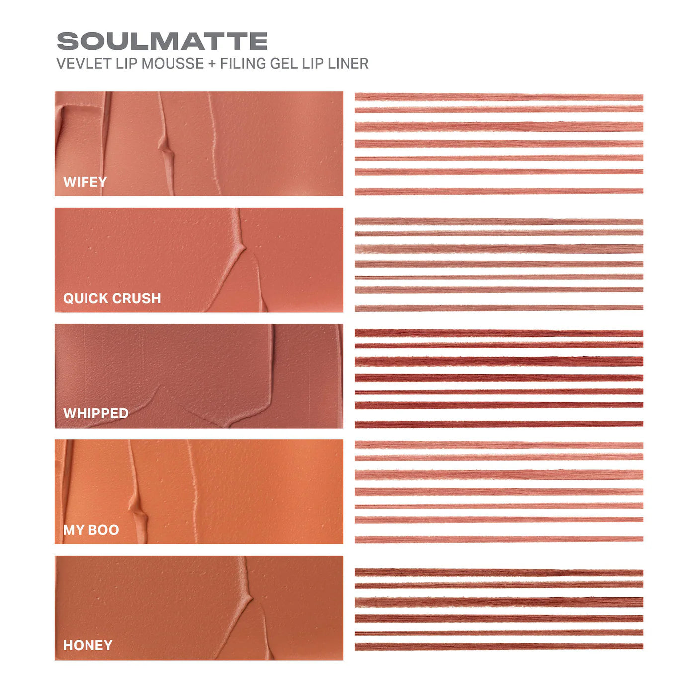 Morphe - Soulmatte Filling Gel Lip Liner