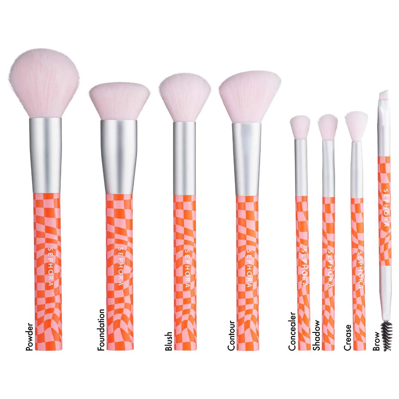 SEPHORA COLLECTION - 8-Piece Face and Eye Brush Set