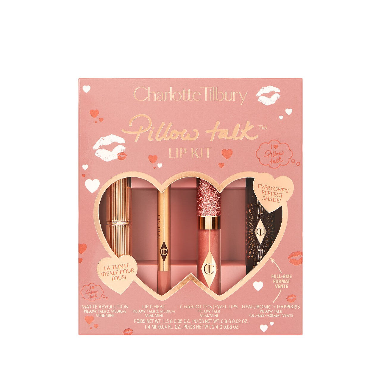 Charlotte Tilbury - Pillow Talk Lip Wardrobe Set