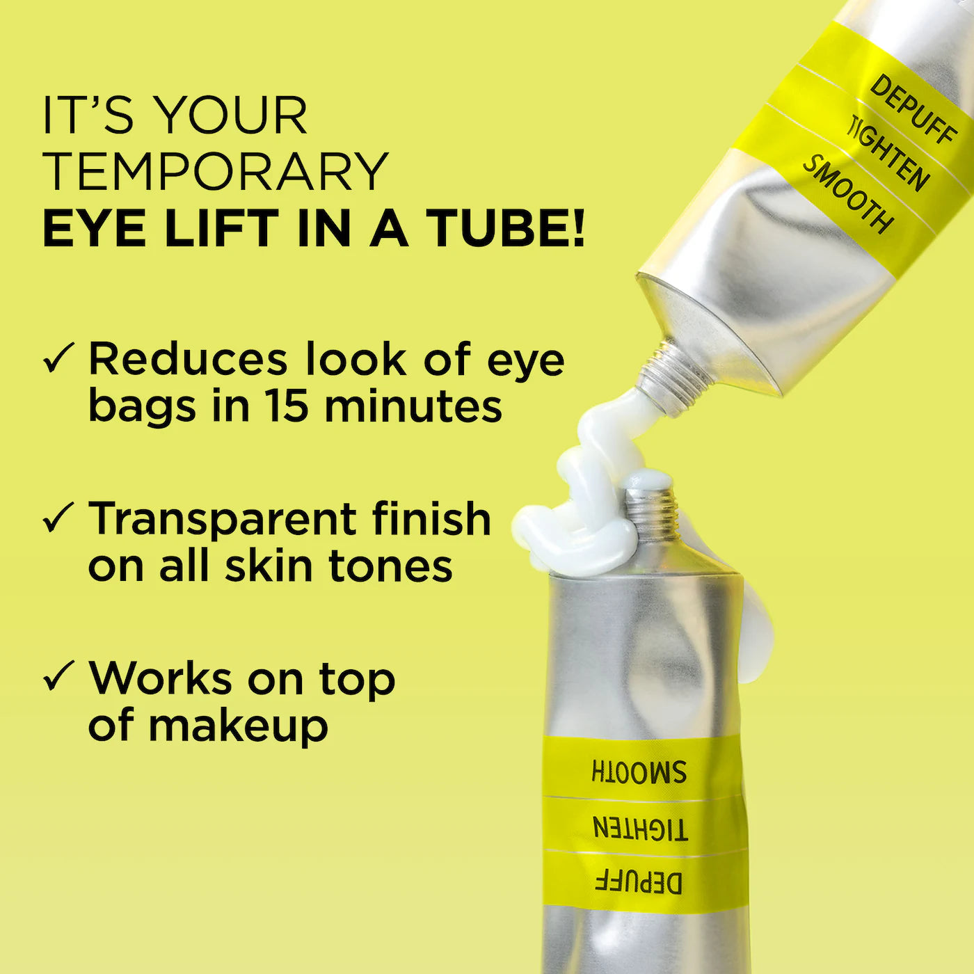 IT Cosmetics - Bye Bye Under Eye Bags Daytime Treatment for Eye Bags, Puffiness and Crepey Skin