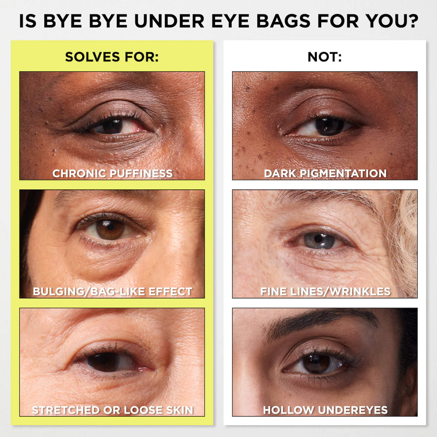 IT Cosmetics - Bye Bye Under Eye Bags Daytime Treatment for Eye Bags, Puffiness and Crepey Skin