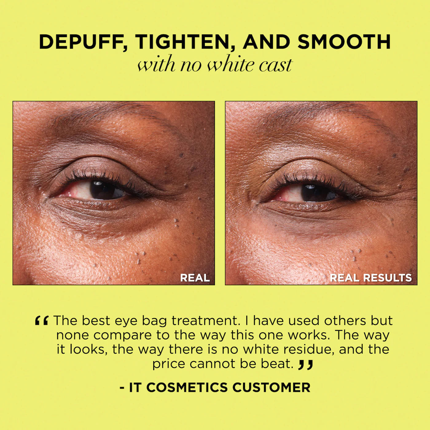 IT Cosmetics - Bye Bye Under Eye Bags Daytime Treatment for Eye Bags, Puffiness and Crepey Skin