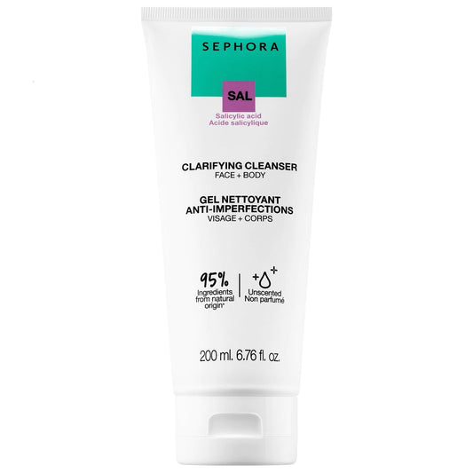 SEPHORA - Clarifying Face & Body Cleanser with Salicylic Acid | 200 mL